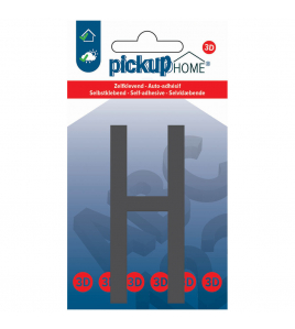 3D HOME STOCKHOLM 90 MM GRIJS H ACRYLAAT 3 MM ZELFKLEVEND