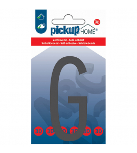 3D HOME STOCKHOLM 90 MM GRIJS G ACRYLAAT 3 MM ZELFKLEVEND