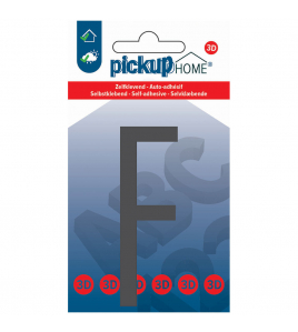 3D HOME STOCKHOLM 90 MM GRIJS F ACRYLAAT 3 MM ZELFKLEVEND