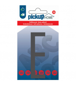 3D HOME STOCKHOLM 90 MM GRIJS E ACRYLAAT 3 MM ZELFKLEVEND