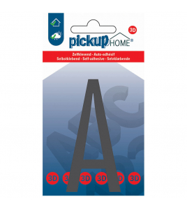 3D HOME STOCKHOLM 90 MM GRIJS A ACRYLAAT 3 MM ZELFKLEVEND