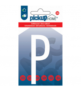 3D HOME STOCKHOLM 90 MM WIT P ACRYLAAT 3 MM ZELFKLEVEND