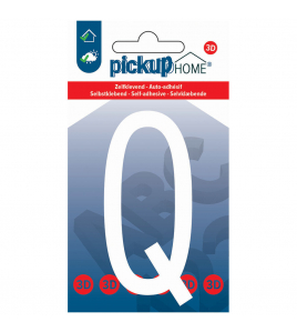 3D HOME STOCKHOLM 90 MM WIT Q ACRYLAAT 3 MM ZELFKLEVEND