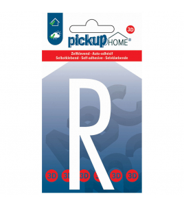 3D HOME STOCKHOLM 90 MM WIT R ACRYLAAT 3 MM ZELFKLEVEND