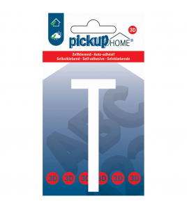 3D HOME STOCKHOLM 90 MM WIT T ACRYLAAT 3 MM ZELFKLEVEND