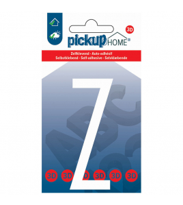 3D HOME STOCKHOLM 90 MM WIT Z ACRYLAAT 3 MM ZELFKLEVEND