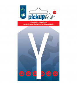 3D HOME STOCKHOLM 90 MM WIT Y ACRYLAAT 3 MM ZELFKLEVEND