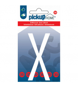 3D HOME STOCKHOLM 90 MM WIT X ACRYLAAT 3 MM ZELFKLEVEND