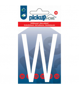 3D HOME STOCKHOLM 90 MM WIT W ACRYLAAT 3 MM ZELFKLEVEND