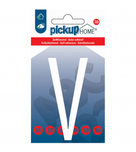 3D HOME STOCKHOLM 90 MM WIT V ACRYLAAT 3 MM ZELFKLEVEND