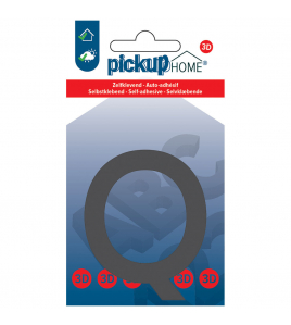 3D HOME LIMA 60 MM GRIJS Q ACRYLAAT 3 MM ZELFKLEVEND