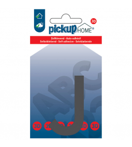 3D HOME LIMA 60 MM GRIJS J ACRYLAAT 3 MM ZELFKLEVEND