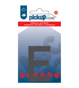 3D HOME LIMA 60 MM GRIJS E ACRYLAAT 3 MM ZELFKLEVEND