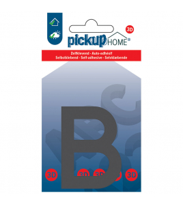 3D HOME LIMA 60 MM GRIJS B ACRYLAAT 3 MM ZELFKLEVEND