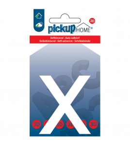 3D HOME LIMA 60 MM WIT X ACRYLAAT 3 MM ZELFKLEVEND