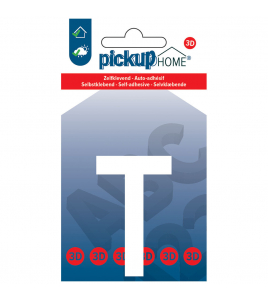 3D HOME LIMA 60 MM WIT T ACRYLAAT 3 MM ZELFKLEVEND