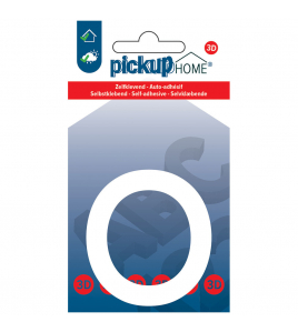 3D HOME LIMA 60 MM WIT O ACRYLAAT 3 MM ZELFKLEVEND