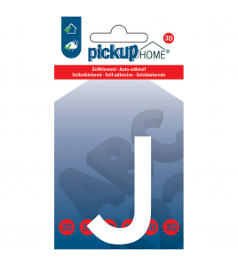 3D HOME LIMA 60 MM WIT J ACRYLAAT 3 MM ZELFKLEVEND