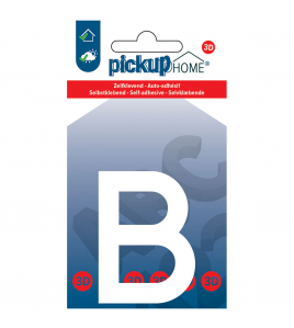 3D HOME LIMA 60 MM WIT B ACRYLAAT 3 MM ZELFKLEVEND