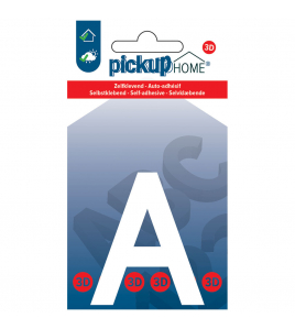 3D HOME LIMA 60 MM WIT A ACRYLAAT 3 MM ZELFKLEVEND