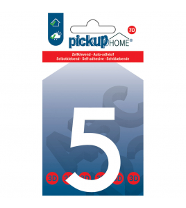3D HOME LIMA 60 MM WIT 5 ZELFKLEVEND