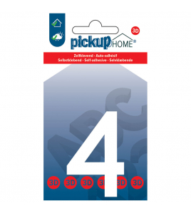 3D HOME LIMA 60 MM WIT 4 ZELFKLEVEND