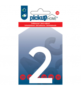 3D HOME LIMA 60 MM WIT 2 ZELFKLEVEND