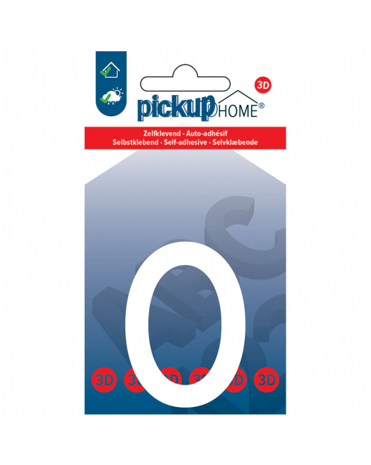 3D HOME LIMA 60 MM WIT 0 ZELFKLEVEND