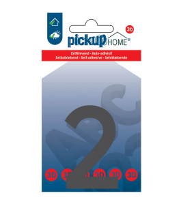 3D HOME LIMA 60 MM GRIJS 2 ZELFKLEVEND