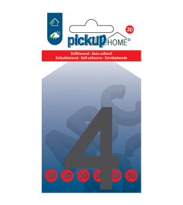 3D HOME LIMA 60 MM GRIJS 4 ZELFKLEVEND