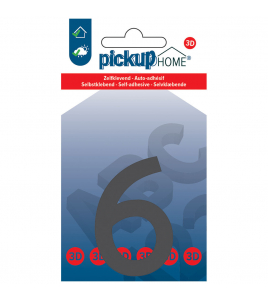 3D HOME LIMA 60 MM GRIJS 6 ZELFKLEVEND