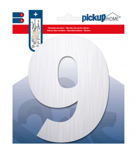 ALUCIJFER GEBORSTELD 9 145 MM ALUPANEL 3 MM