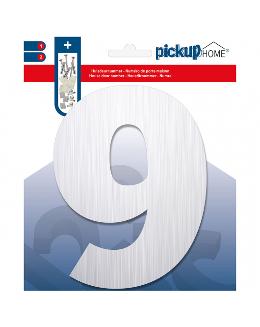 ALUCIJFER GEBORSTELD 9 145 MM ALUPANEL 3 MM