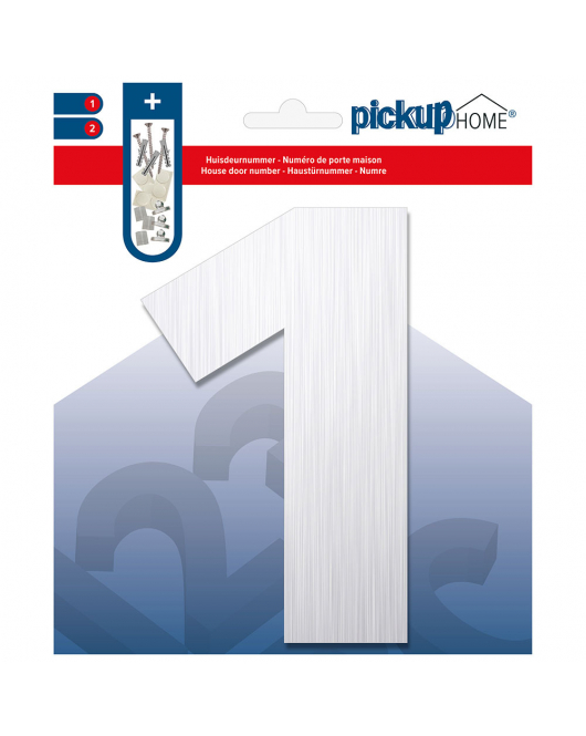 ALUCIJFER GEBORSTELD 1 145 MM ALUPANEL 3 MM