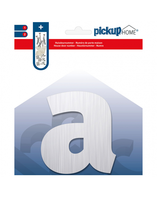 ALULETTER GEBORSTELD A 145 MM ALUPANEL 3 MM