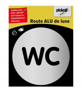 ALUBORD ZELFKLEVEND WC 80 MM ROND ALUPANEL 3 MM