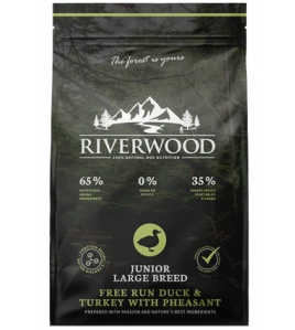 RIVERWOOD JUNIOR LB, DUCK/TURKEY/PHEASANT 2KG