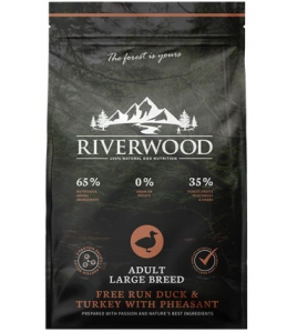 RIVERWOOD ADULT LB, DUCK/TURKEY/PHEASANT 2KG