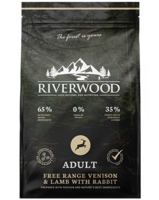 RIVERWOOD ADULT VENISON/LAM/RABBIT 2KG