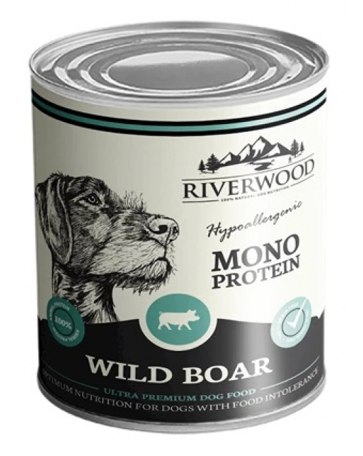 RIVERWOOD MONO PROTEINE WILD BOAR 400GR