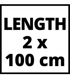 ALUMINIUM GELEIDERAIL - 2X1000 MM - GESCHIKT VOOR TE-PS 165, ACCU HAND ALUMINIUM GELEIDERAIL - 2X1000 MM - GESCHIKT VOOR TE-PS 165, ACCU HAND
