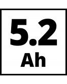 18 V/5.2 AH PLUS ACCU - LI-ION - POWER X-CHANGE