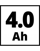 18 V/4.0 AH PLUS ACCU - LI-ION - POWER X-CHANGE