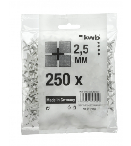 250 TEGELKRUISJES 2,5/18 MM