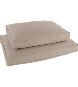 KUSSEN VALECO RECHTHOEKIG TAUPE 100X70X10.5CM KUSSEN VALECO RECHTHOEKIG TAUPE 100X70X10.5CM