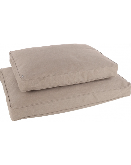 KUSSEN VALECO RECHTHOEKIG TAUPE 100X70X10.5CM
