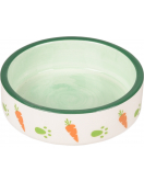EETPOT KNAAGDIER IGGY KERAMISCH GROEN 8,5CM 100ML