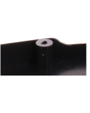MAND TUCK OVAAL ZWART L 81X51X24CM