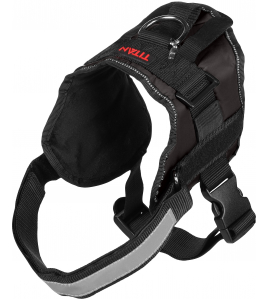 HARNAS TITAN ZWART L 65-77CM 40MM