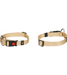 HALSBAND ZIGGI BEIGE M 40-55CM 20MM